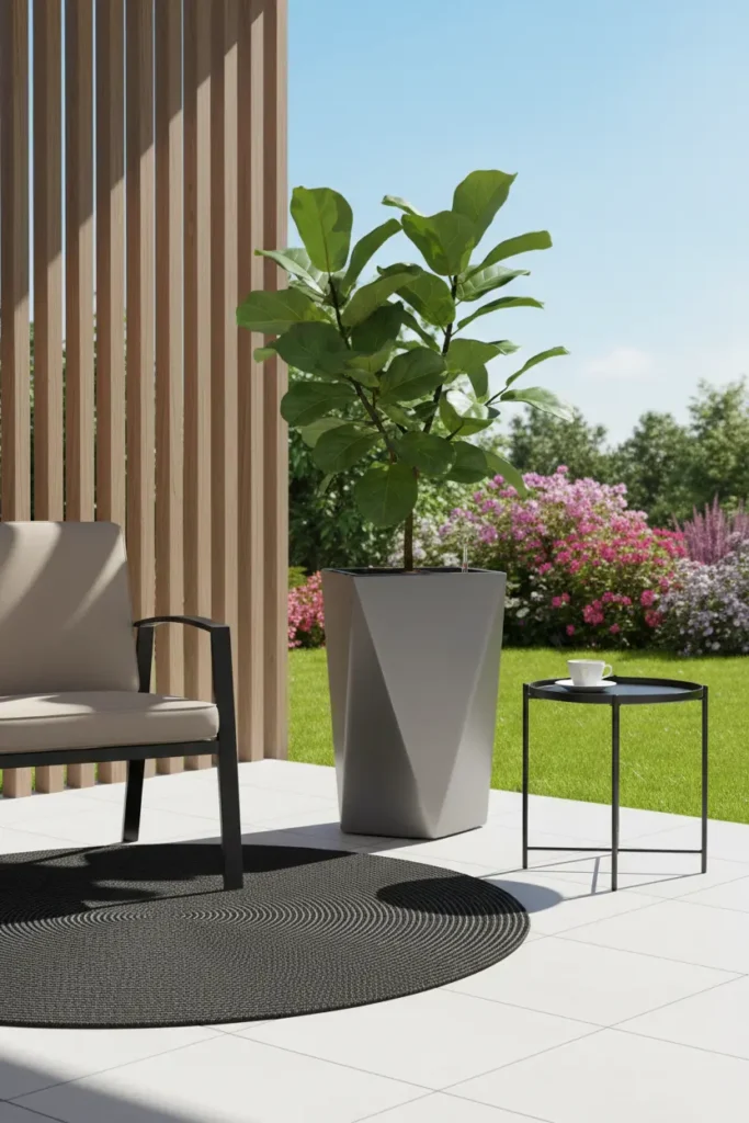 Modern Geometric Indoor & Outdoor Planters