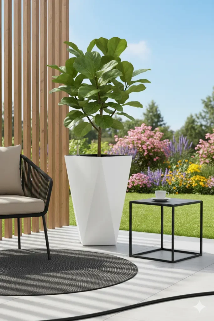Modern Geometric Indoor & Outdoor Planters